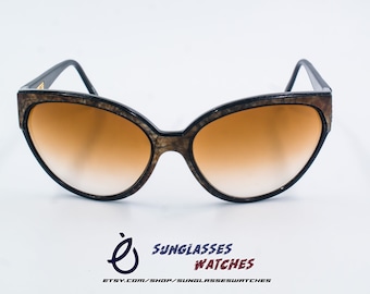 Gafas de sol de diseño vintage NINA RICCI Paris NR3003 de los años 80 fabricadas en Francia para mujer o / Buen estado