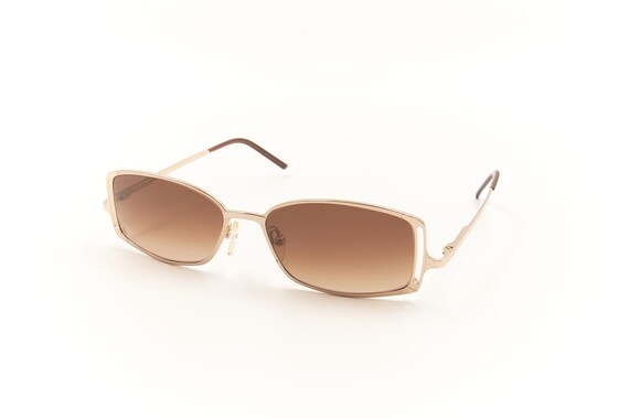 BHR MOD 7148 Col 1 Vintage Rectangular Sunglasses… - image 3