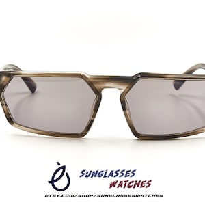 BAUSCH LOMB J3869 R9623 58 15 Rectangular Acetate Highend Sunglasses / New Old Stock NOS / Eyewear for Men Women
