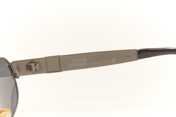 Authentic GIANNI VERSACE Mod X03 Metal Leaves The… - image 8