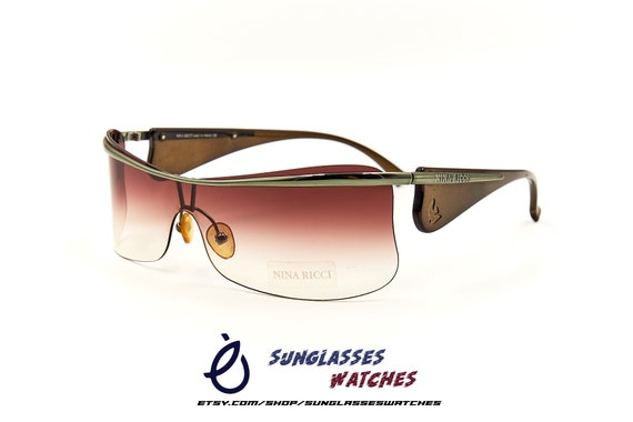 Share more than 70 designer shield sunglasses
