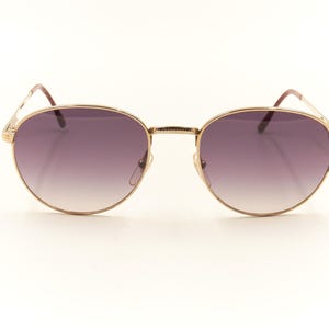CHRISTIAN DIOR CD 2800 Made in Austria Vintage Round Sunglasses / Designer Eyewear 1980s / Good Used Condition With New Replacement Lenses