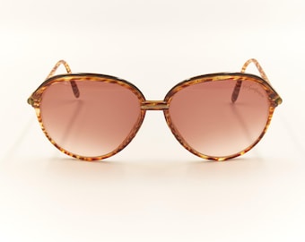 Yves Saint Laurent YSL Logo Designer Tortoise Shield Frame  display picture 2