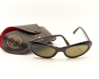 Ray Ban Bausch Lomb B&L USA Rituals W2522 CatEye Svarta Vintage / 80-tals 1980-tals solglasögon