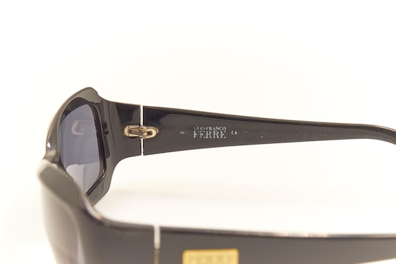 Authentic Gianfranco FERRE GF Black Sunglasses / … - image 10