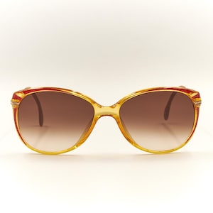 ZEISS 3192 2435 Vintage Designer Sunglasses Made in West Germany / Acetate Eyewear for Men Women / Good Used Condition New Lenses