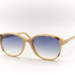 Vintage Guy Laroche Oversized Sunglasses, Brown Gradient‎ Ombre Lenses France Guy Laroche vintage sunglasses 80s, made in France - Gem main image 3