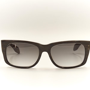 METZLER Vintage 1970s Wayfarer Style Made in Germany Sunglasses / Good Preowned Condition with Replacement Lenses / Designer Item for Men
