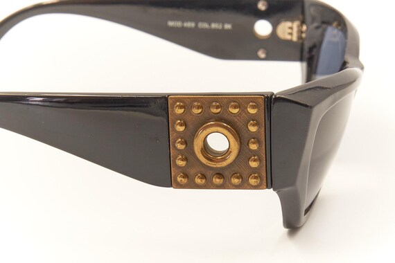 Authentic GIANNI VERSACE Mod 489 Col 852 Black Go… - image 7