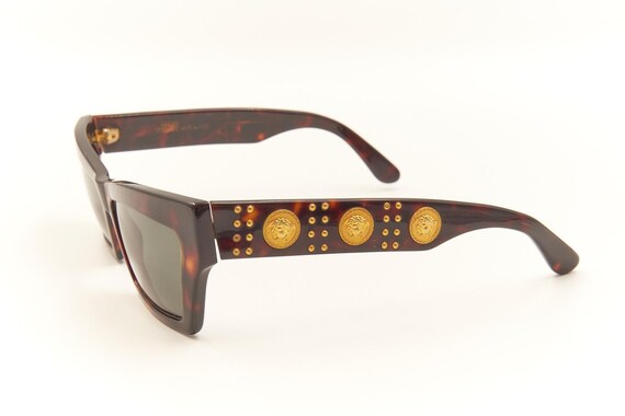 Authentic GIANNI VERSACE Mod Col Tortoise Medusa … - image 4