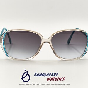 SILHOUETTE M1785 Turquoise M 1785 Vintage Sunglasses Made in Austria / NOS Eyewear Women / New Old Stock with New Lenses
