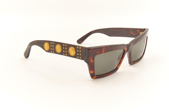 Authentic GIANNI VERSACE Mod Col Tortoise Medusa … - image 5