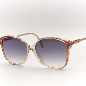 LUXOTTICA 4514 Clear Acetate Vintage 1980s Designer Sunglasses for Men & Women / Made in Italy / New Old Stock / NOS Eyewear