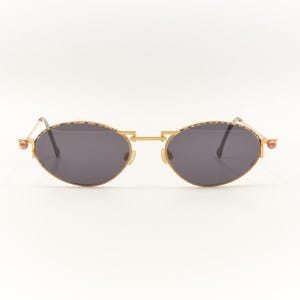 SABAHN MOD 04 Highend Gold Coated Titanium Vintage Sunglasses Made in Germany / Good Condition with New Lenses S.A.B.A.H.N.