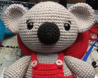 Koala amigurumi (pattern in Spanish)