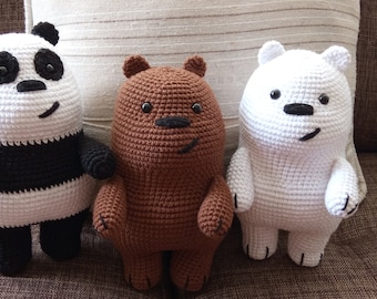 Osos escandalosos amigurumi online