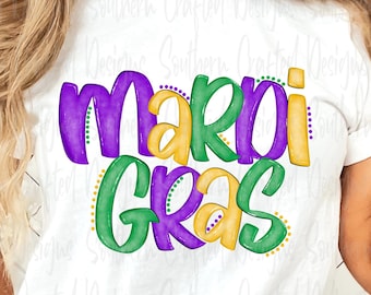 Mardi Gras, png-bestand | Louisiana | Bayou | Feest | Optocht | Trendy | Digitaal | Kralen