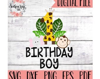Download Safari Birthday Svg Etsy