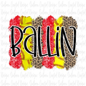 Ballin png / softball png / softball mom / mama / uso comercial