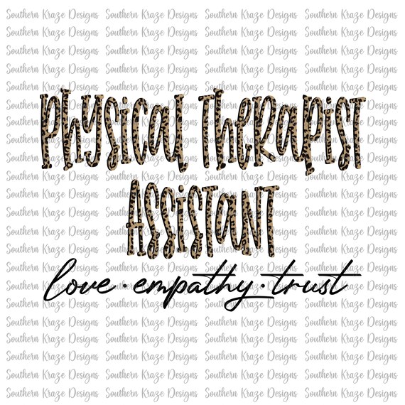 Physical therapist assistant png digital download commercial use medical sunflowers PTA png
