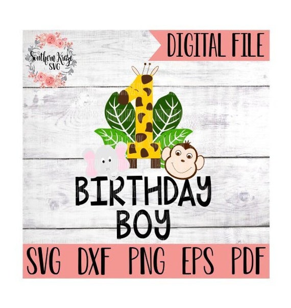 Download Safari Birthday Svg Jungle Birthday Svg First Birthday Svg Etsy