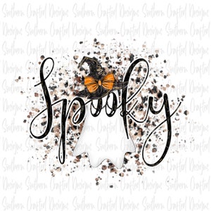 Spooky sublimation transfer | Halloween transfer | rtp | ready to press | fall transfer | ghost | kids