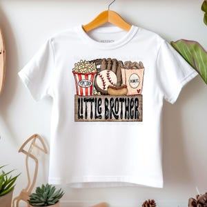 Little brother baseball png | baseball png | sports png | spring png | brother png | commercial use | digital download | sublimation