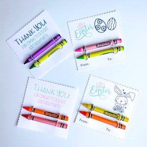 Kleuring Favor Card Set met kleurpotloden, cadeau voor kinderen, geschenken voor studenten en klasgenoten, paaskaarten, Valentijnsdagkaarten, krijthouder