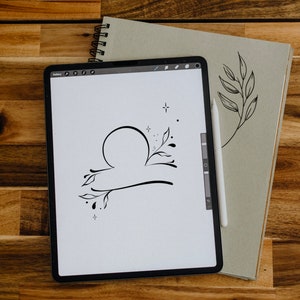 Libra Tattoo PNG, Zodiac Sign, Custom PNG Design, Tattoo Design For Women, Personalized Tattoo Design, Digital Download