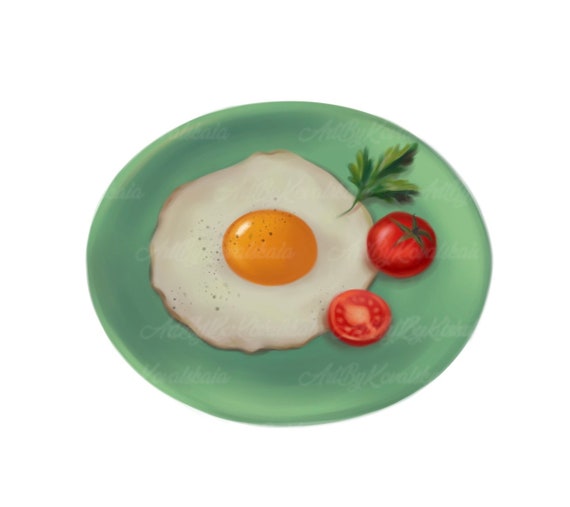 One Sunny Side Up Eggs, Egg, Sun, Breakfast PNG Transparent Clipart Image  and PSD File for Free Download