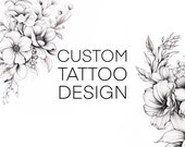 Custom Tattoo Design: Personalized Digital Art (Digital Download)