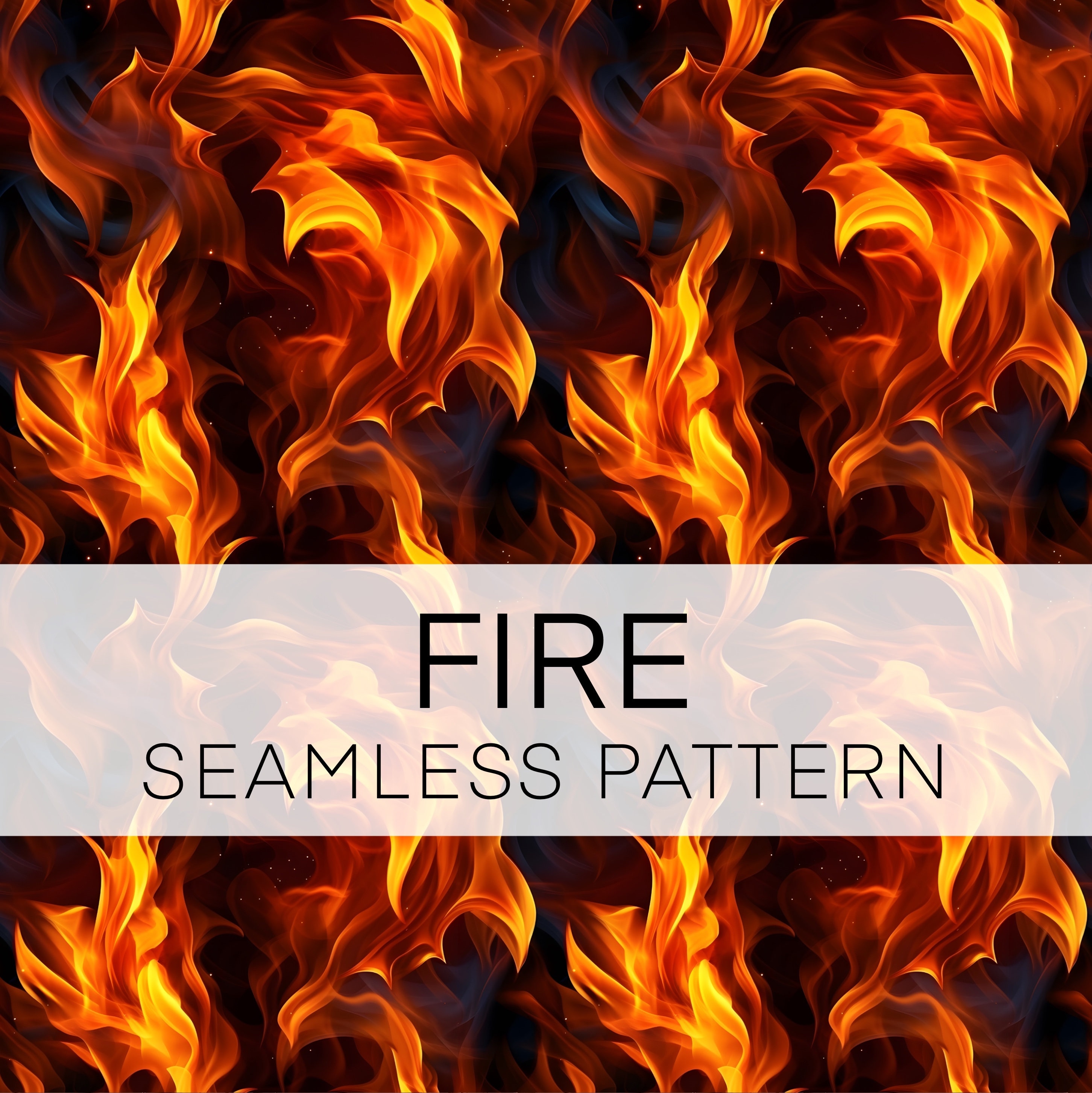 Hd Fire Pattern 3D Fire Seamless Pattern: High-res JPEG (digital Download) - Etsy