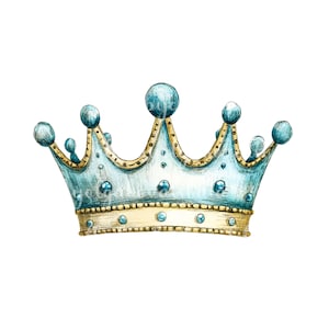 Crown Clipart, Royal Crown PNG, Digital Download