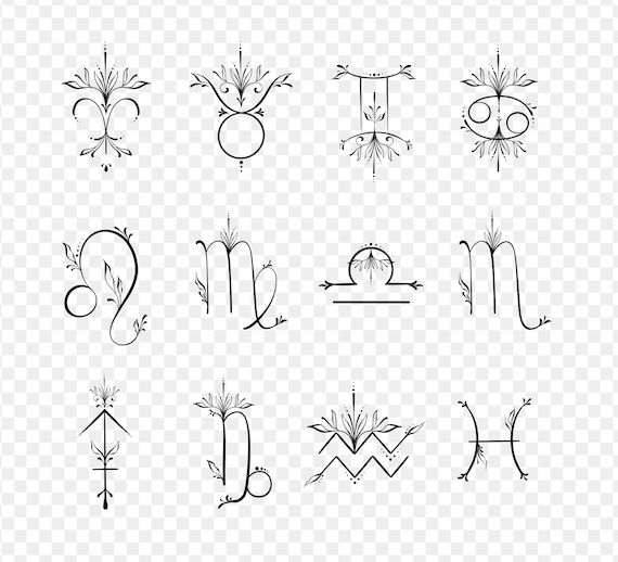 Zodiac Tattoo Designs at best price in Delhi by Rhyhorn Tattoo | ID:  8374650462