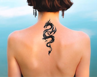 Dragon tattoo, Custom Tattoo Design (Digital Download)