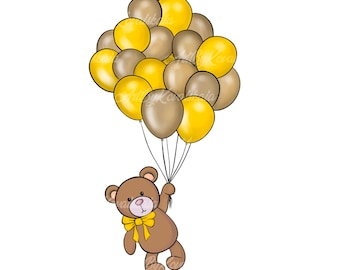 Clipart Misia Teddy, Miś PNG, Baby Shower, Pobieranie cyfrowe, Wykorzystanie komercyjne