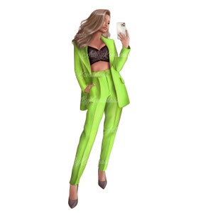 Fashion Girl PNG, Fashion Clipart, Digital Download