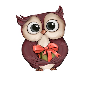 Eule Clipart, Eule PNG, Digital Download