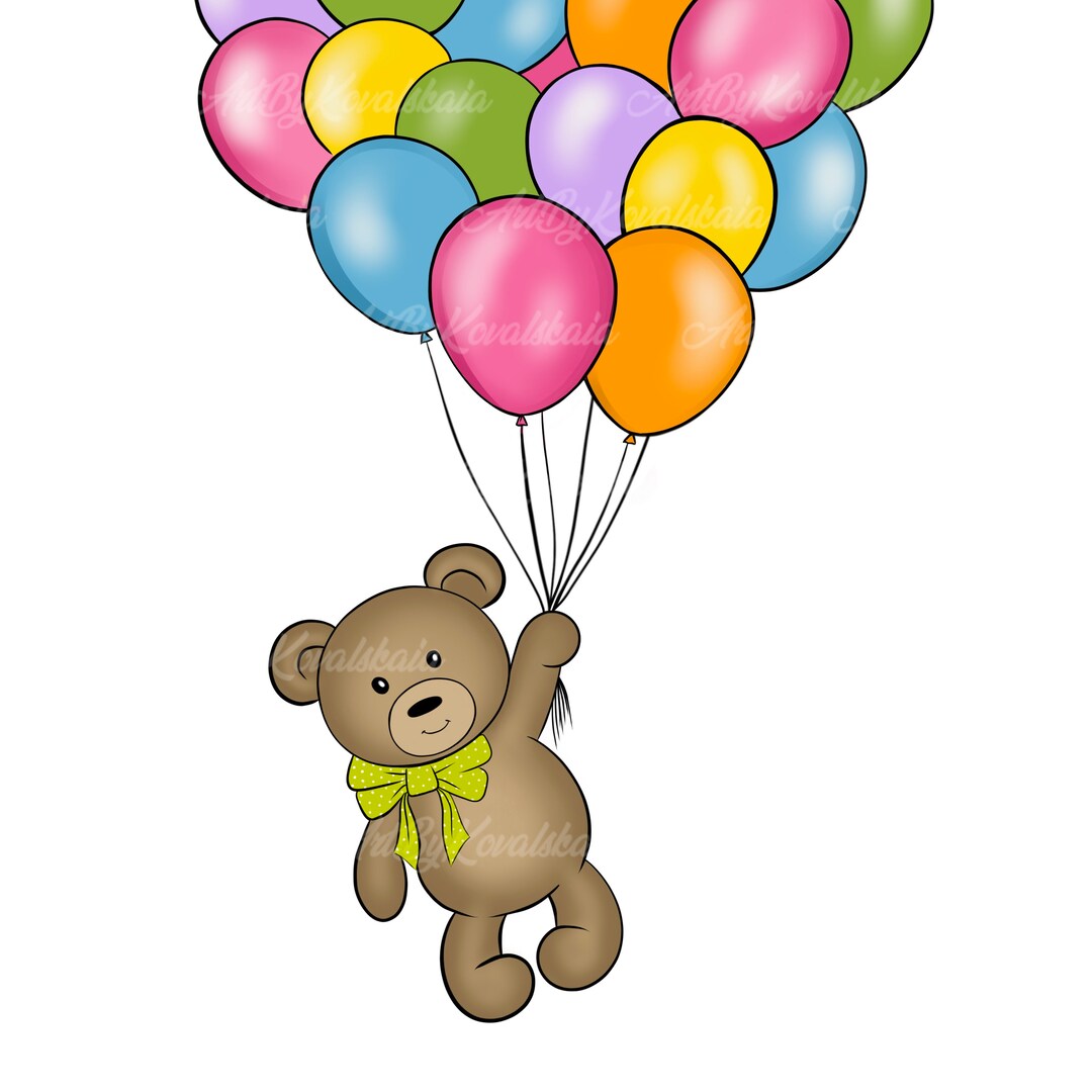 Buy Teddy Bear Clipart Balloons PNG Bear PNG Baby Shower Online in India - Etsy Buy Teddy Bear Clipart Balloons PNG Bear PNG Baby Shower Online in India - Etsy