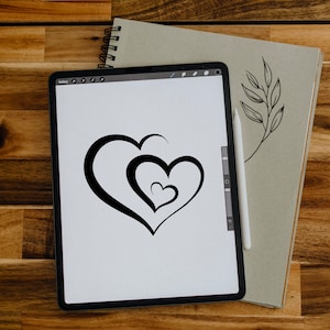 Tattoo Heart, Tattoo Design PNG, Digital Download