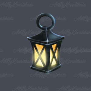 Lantern PNG, Lamp Light, Lantern Clipart, Digital Download