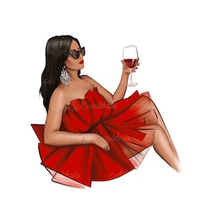Fashion Girl, PNG, Fashion Clipart, Digital Download, Commercial Use