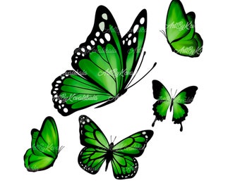 Butterfly PNG, Clipart, Digitale Download