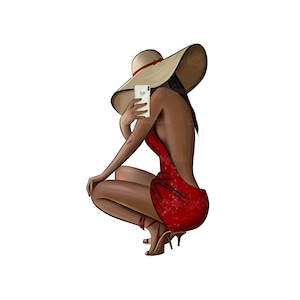 Girl Clipart, Fashion Girl Clipart, Fashion PNG, Fashion Clipart, Digital Download, Commercial Use