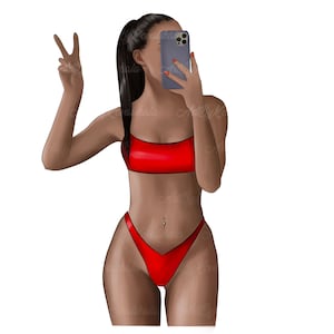 Fashion Girl PNG, Fashion Clipart, Girl PNG, Digital Download