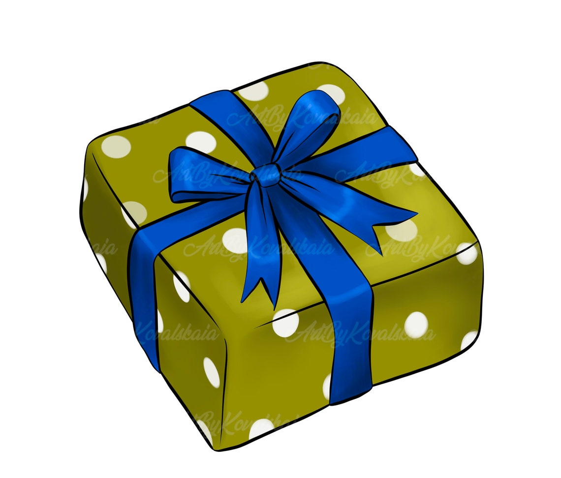 Gift Box PNG Gift Box Clipart Digital Download - Etsy