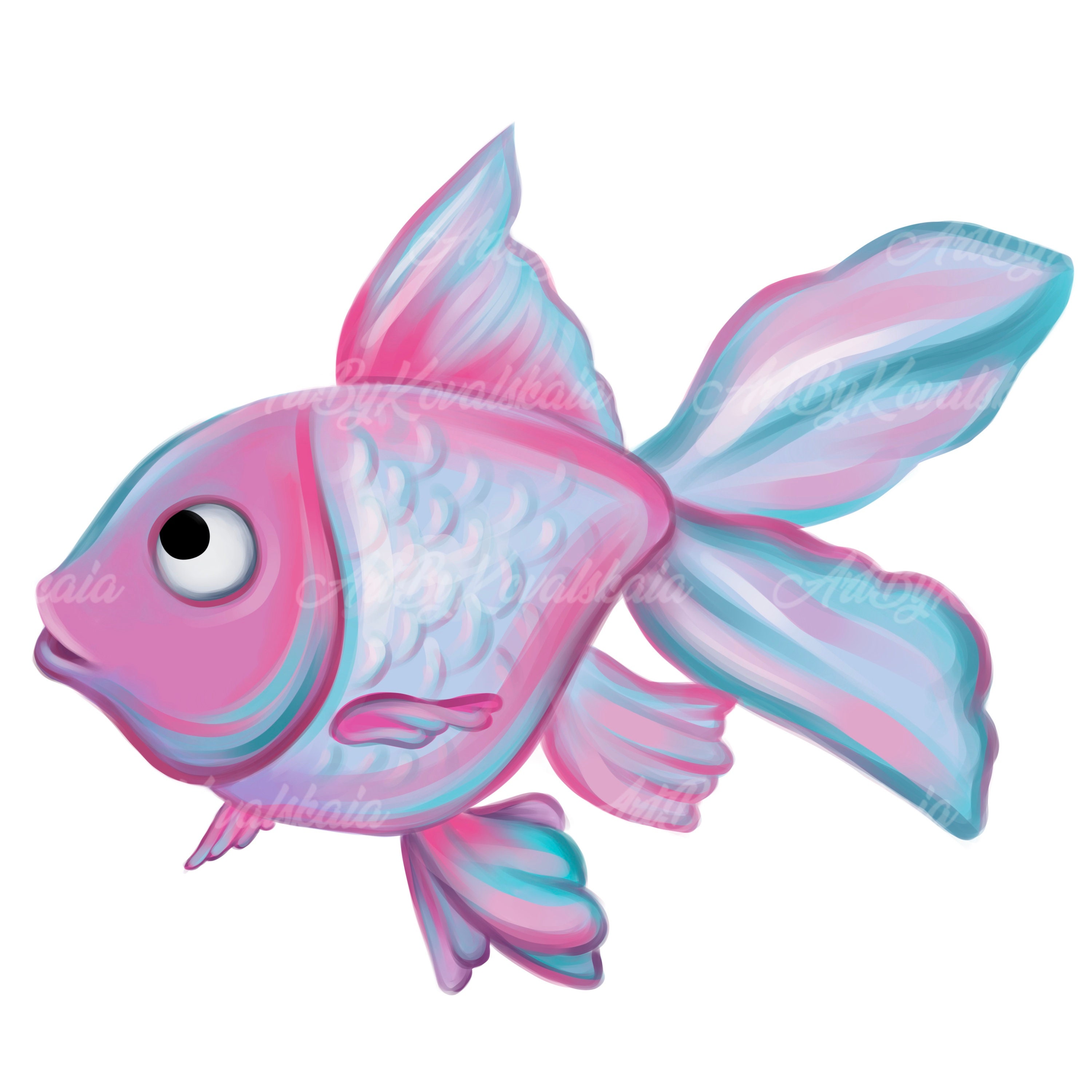 Tropical Fish, Tropical fish PNG, Digital Download