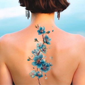 Floral Tattoo Design: Custom Personalized tattoo PNG, Birth Flower (Digital Download)