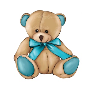 Teddy Bear PNG, Baby Bear, Baby Shower, Digital Download - Etsy