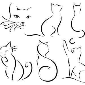 Tattoo Design, Tattoo Cat, Personalized Tattoo Design, Digital Download